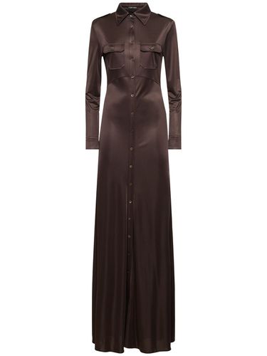 Robe Longue En Jersey - TOM FORD - Modalova