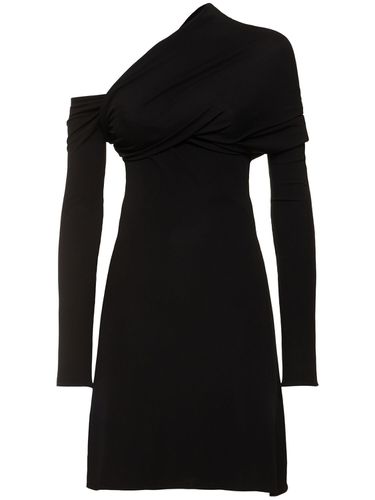 Robe Courte En Crêpe De Jersey Twist - COURREGES - Modalova