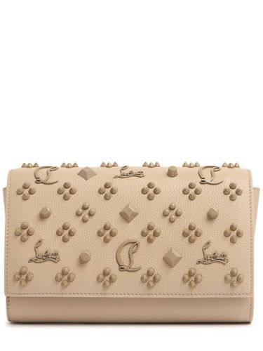 Pochette En Cuir Embelli Paloma - CHRISTIAN LOUBOUTIN - Modalova