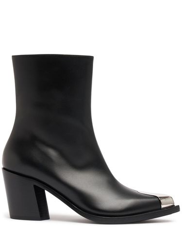 Bottes En Cuir - ALEXANDER MCQUEEN - Modalova