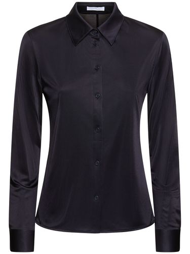 Chemise Slim En Satin Fluide - HELMUT LANG - Modalova