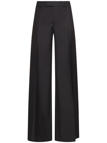 Pantalon Taille Basse En Laine Et Mohair - ALEXANDER MCQUEEN - Modalova