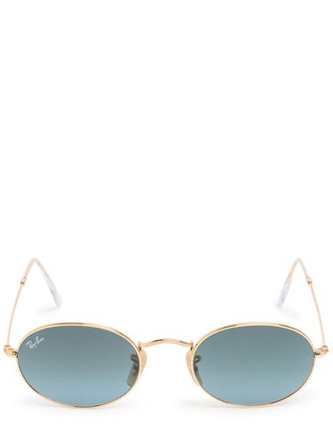 Lunettes De Soleil Ovales En Métal - RAY-BAN - Modalova