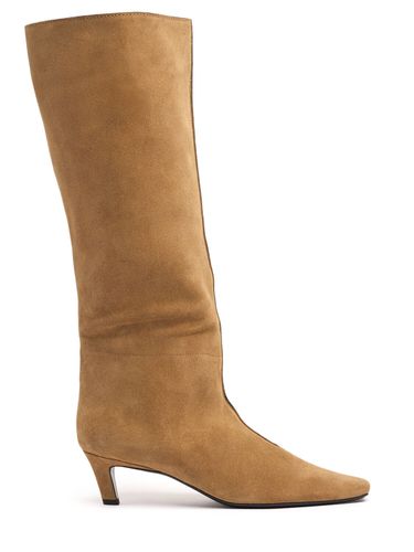 Bottes En Cuir The Wide Shaft 55 Mm - TOTEME - Modalova