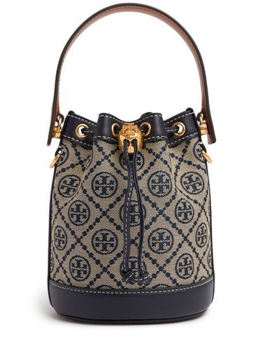 Sac Seau Mini En Jacquard À Monogramme T - TORY BURCH - Modalova