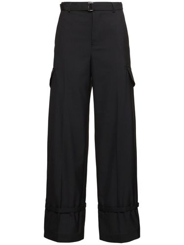 Pantalon Droit Ajusté - SACAI - Modalova