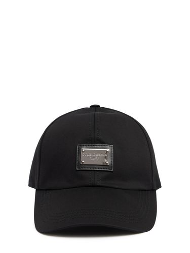 Casquette Avec Plaque Logo - DOLCE & GABBANA - Modalova