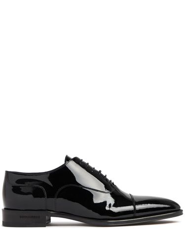 Chaussures À Lacets En Cuir Verni Oxford - DSQUARED2 - Modalova