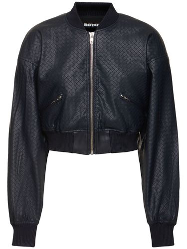 Veste Bomber Courte En Matière Synthétique - ROTATE - Modalova