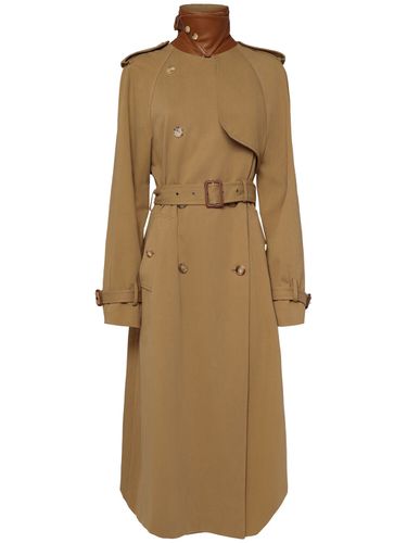 Trench-coat En Gabardine De Coton - CHLOÉ - Modalova