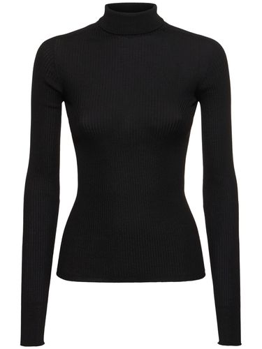 Pull-over Col En T En Laine Côtelée Flavia - SPORTMAX - Modalova