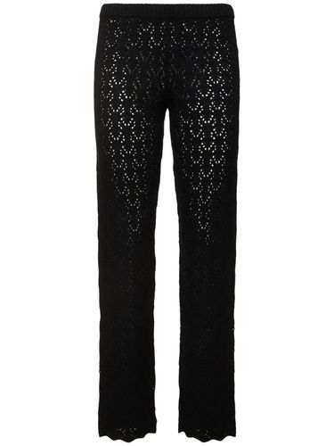 Pantalon Droit En Crochet De Laine Canada - THE GARMENT - Modalova