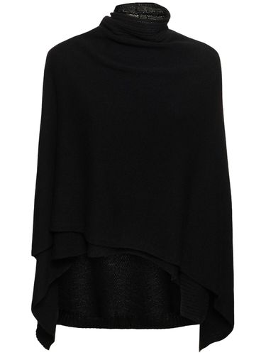 Cardigan Cape En Maille Brodée - ERMANNO SCERVINO - Modalova