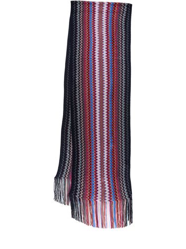 Écharpe En Viscose À Franges - MISSONI - Modalova