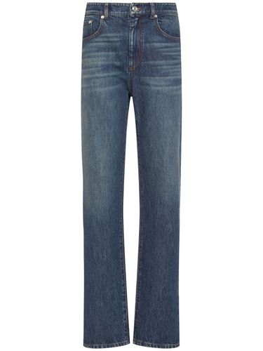 Jean Droit En Denim Taille Basse Tasso - SPORTMAX - Modalova