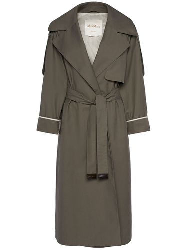 Trench-coat En Sergé Utrench - MAX MARA - Modalova