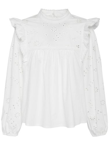 Chemise En Popeline À Broderies Anglaises Taddeo - WEEKEND MAX MARA - Modalova