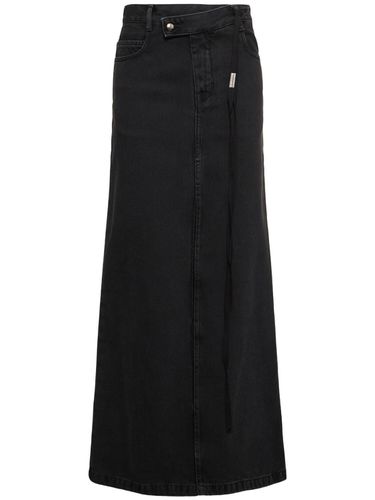 Jupe Longue En Denim À Taille Asymétrique Silya - ANN DEMEULEMEESTER - Modalova