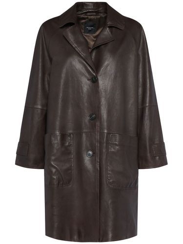 Manteau Court En Cuir Petra - WEEKEND MAX MARA - Modalova