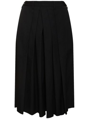 Pantalon Culotte À Plis Hakama - YOHJI YAMAMOTO - Modalova