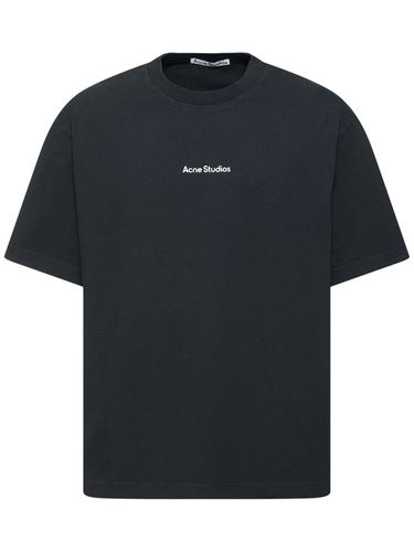 T-shirt En Coton À Logo Extorr - ACNE STUDIOS - Modalova