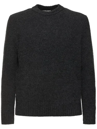 Pull-over À Col Rond En Maille De Laine - PIACENZA CASHMERE - Modalova