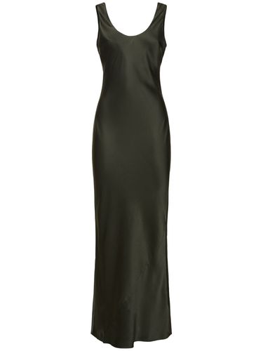 Robe Longue En Soie Charmeuse Camille - ANINE BING - Modalova