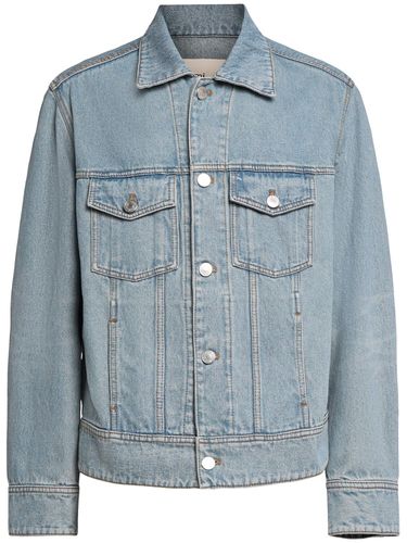 Veste En Denim De Coton Ami Paris - AMI PARIS - Modalova