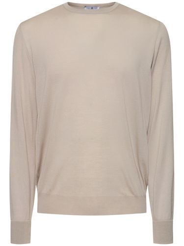 Pull-over Slim En Maille De Laine Ultra-fine - PT TORINO - Modalova