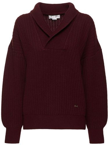 Pull-over En Laine À Col Châle - VICTORIA BECKHAM - Modalova