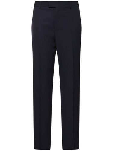 Pantalon De Costume En Laine - FERRAGAMO - Modalova