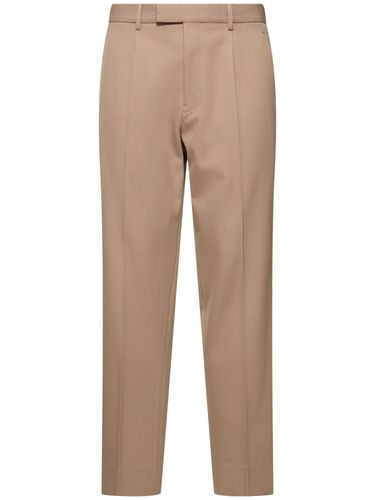 Pantalon En Coton Et Laine À Plis - ZEGNA - Modalova