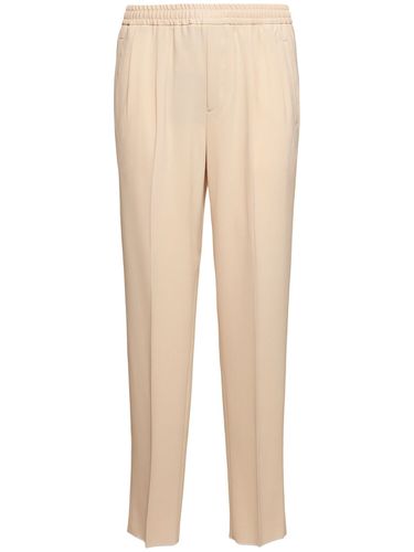 Pantalon Regular En Laine Mélangée - ZEGNA - Modalova