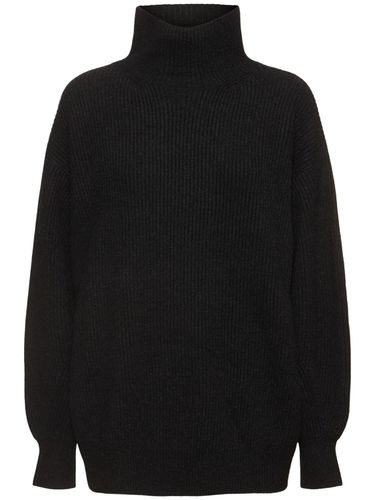 Pull-over Long En Maille Côtelée À Capuche Veliero - SPORTMAX - Modalova