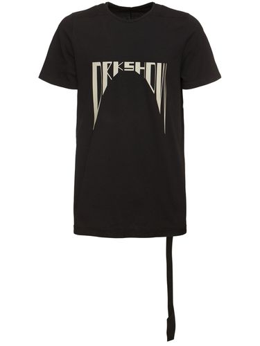 T-shirt À Logo Level T - RICK OWENS DRKSHDW - Modalova