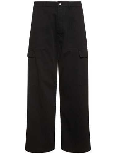 Pantalon Cargo En Sergé De Coton - RICK OWENS DRKSHDW - Modalova