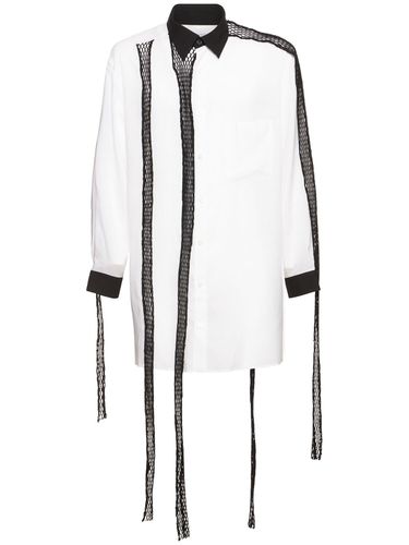 Chemise Longue En Mesh - YOHJI YAMAMOTO - Modalova