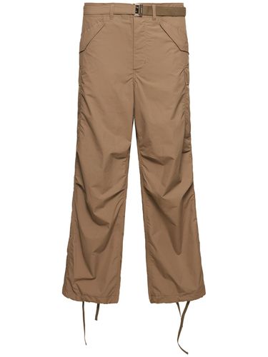 Pantalon Cargo En Ripstop - SACAI - Modalova