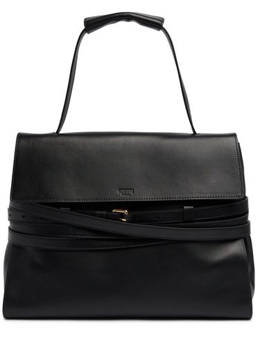 Sac En Cuir Nappa Détail Ceinture Tie Me - MOSCHINO - Modalova