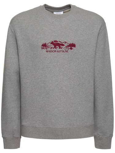 Sweat-shirt Outdoor Profile Fox Comfort - MAISON KITSUNÉ - Modalova