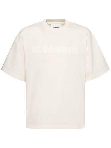 T-shirt À Logo Jil Sander - JIL SANDER - Modalova