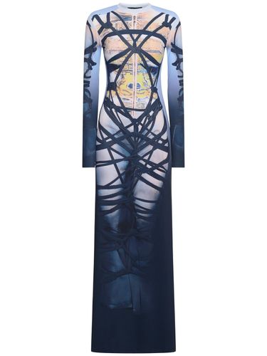 Robe Longue En Jersey Jpg Bondage - Y/PROJECT - Modalova