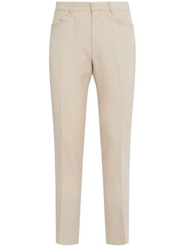 Pantalon En Sergé De Mohair Mélangé Dyllan - TOM FORD - Modalova