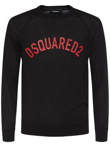 Pull-over À Col Ras-du-cou - DSQUARED2 - Modalova