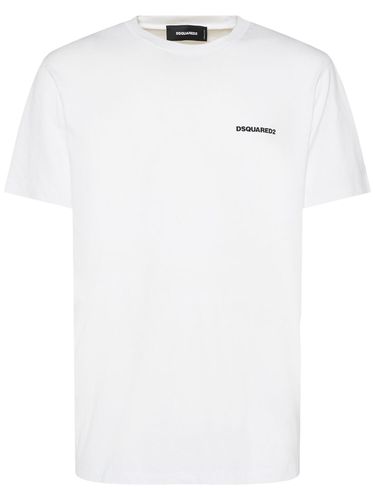 T-shirt Cool Fit En Coton - DSQUARED2 - Modalova