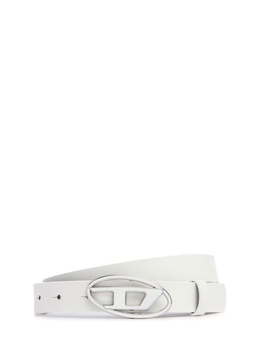 Ceinture En Cuir Effet Miroir 20 B-1dr - DIESEL - Modalova