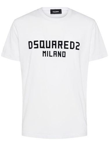 T-shirt Cool Fit En Coton - DSQUARED2 - Modalova