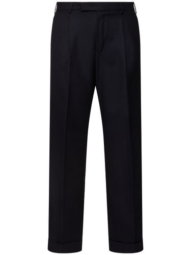 Pantalon En Drill De Laine Quindici - PT TORINO - Modalova