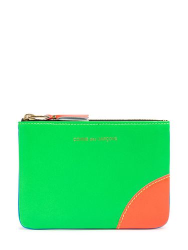 Portefeuille En Cuir Super Neon - COMME DES GARÇONS WALLET - Modalova