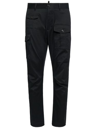 Pantalon Cargo En Coton Stretch Sexy - DSQUARED2 - Modalova